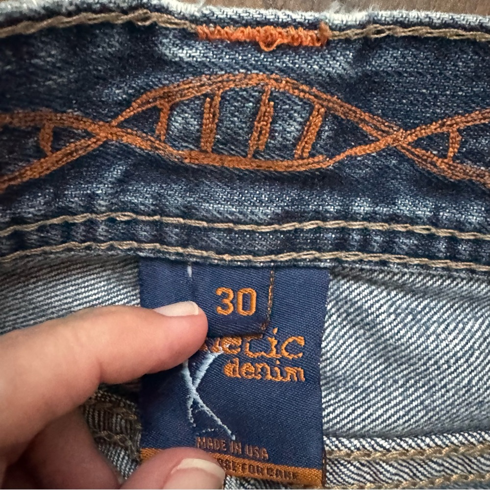 Genetic Denim Size 30 “Recessive Gene” Bootcut Jeans - Picture 5 of 11